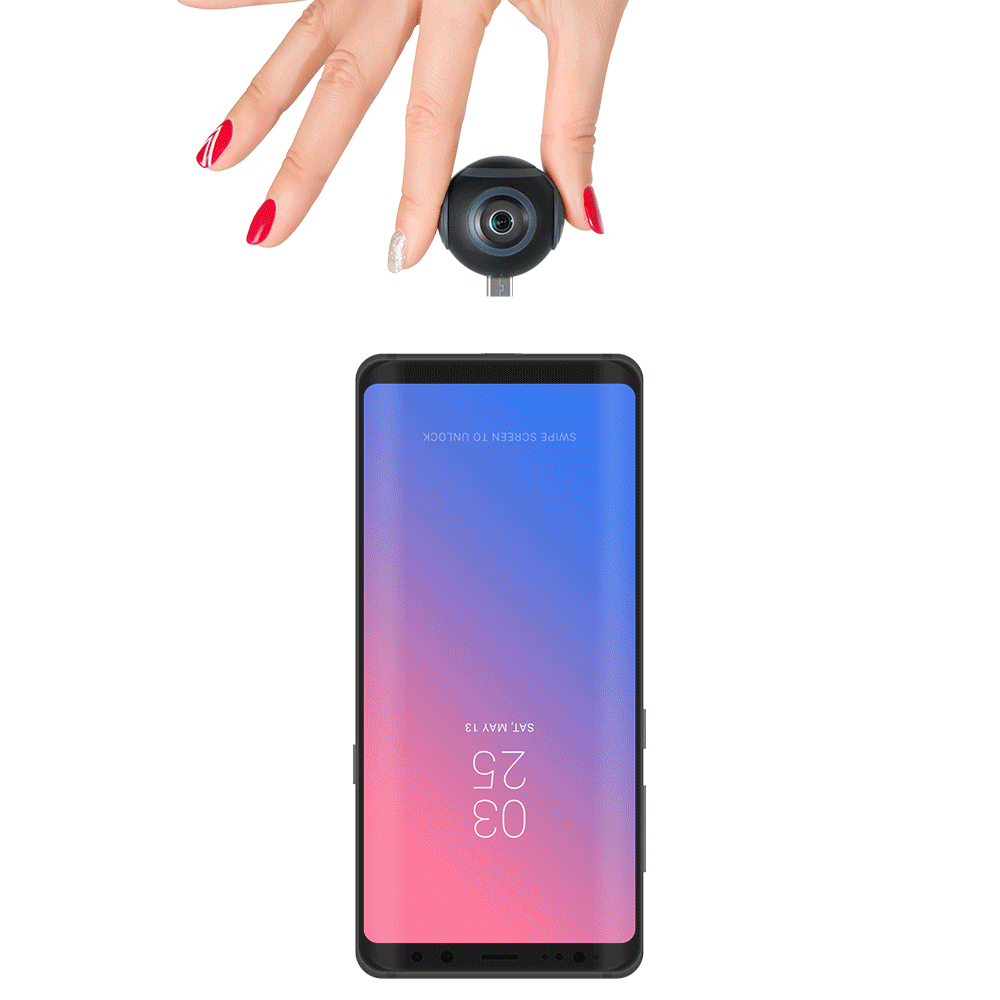 Insta360°全景相机产品实拍