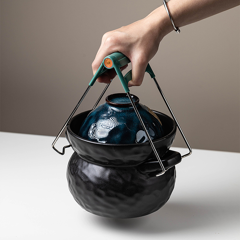 取碗夹提盘夹子多功能不锈钢提盘器电商摄影产品摄影