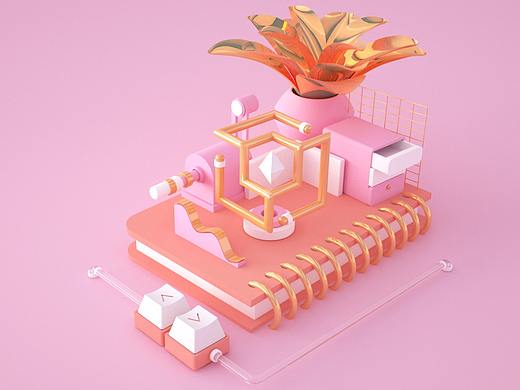 【C4D·一周一练】奋起直追，撸起袖子就是干！