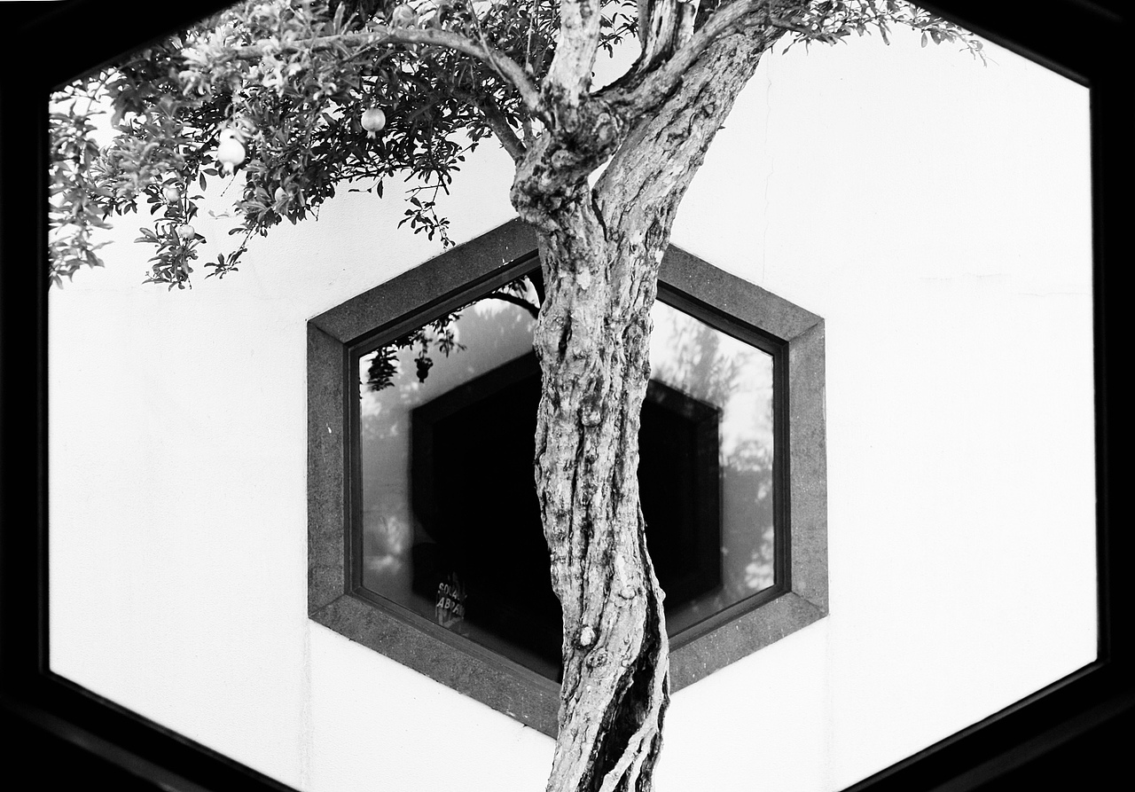 园林·窗（黑白组图）（图ZMTIxOTE1OTky） - 环境/建筑摄影 - 站酷设计师南云121原创素材 - 站酷ZCOOL