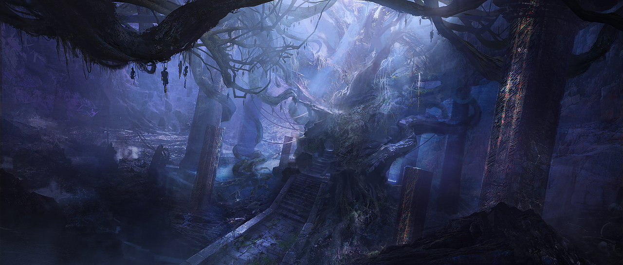 盗墓笔记练习九头蛇柏（图ZMTI0NTIxMjM2） - 概念设定 - 站酷设计师度耳Dur原创素材 - 站酷ZCOOL