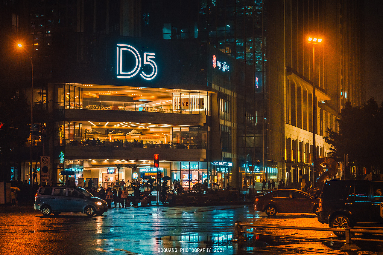 成都街拍|人们下班后的雨夜
