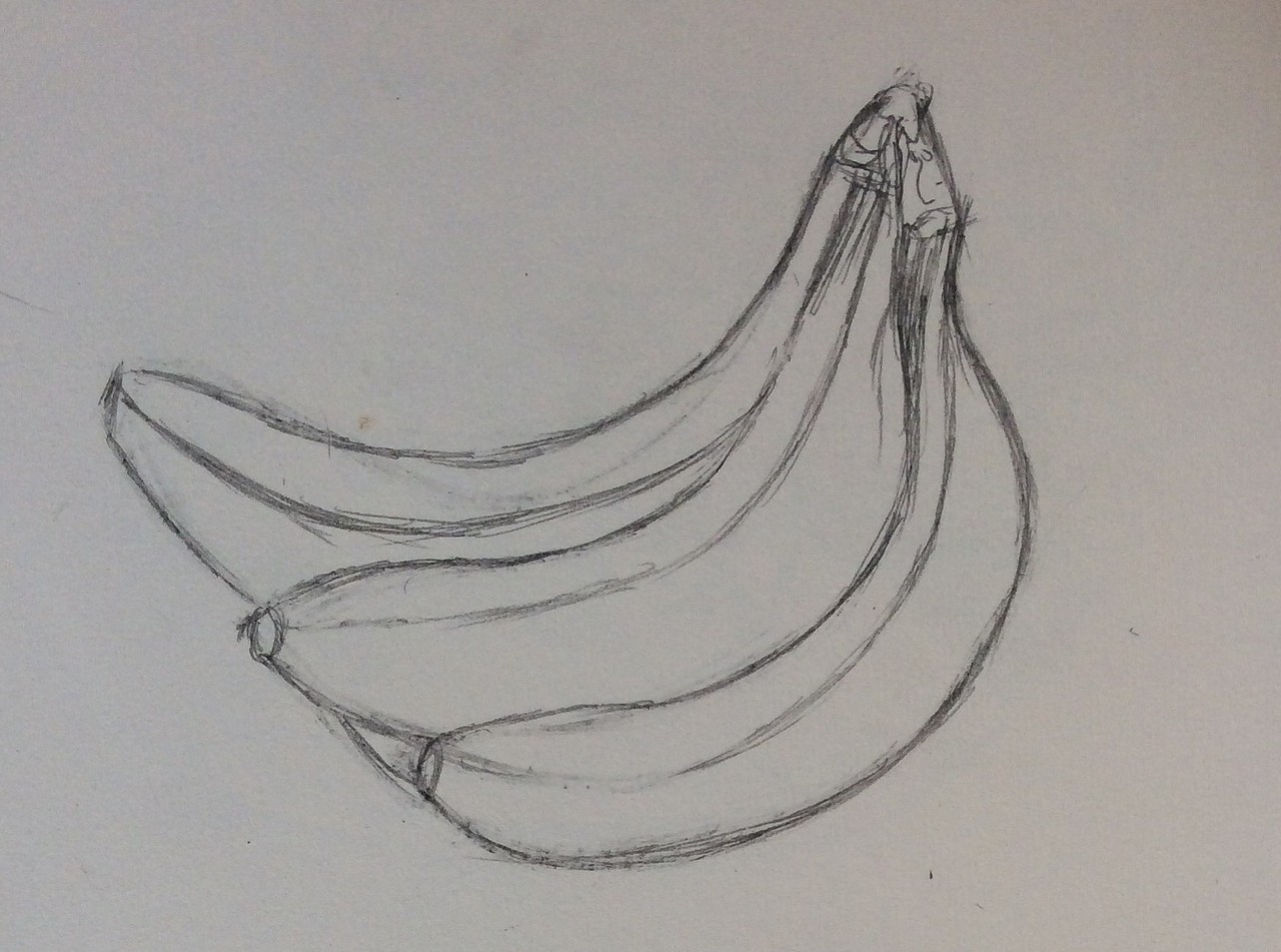 手绘素描草稿练习