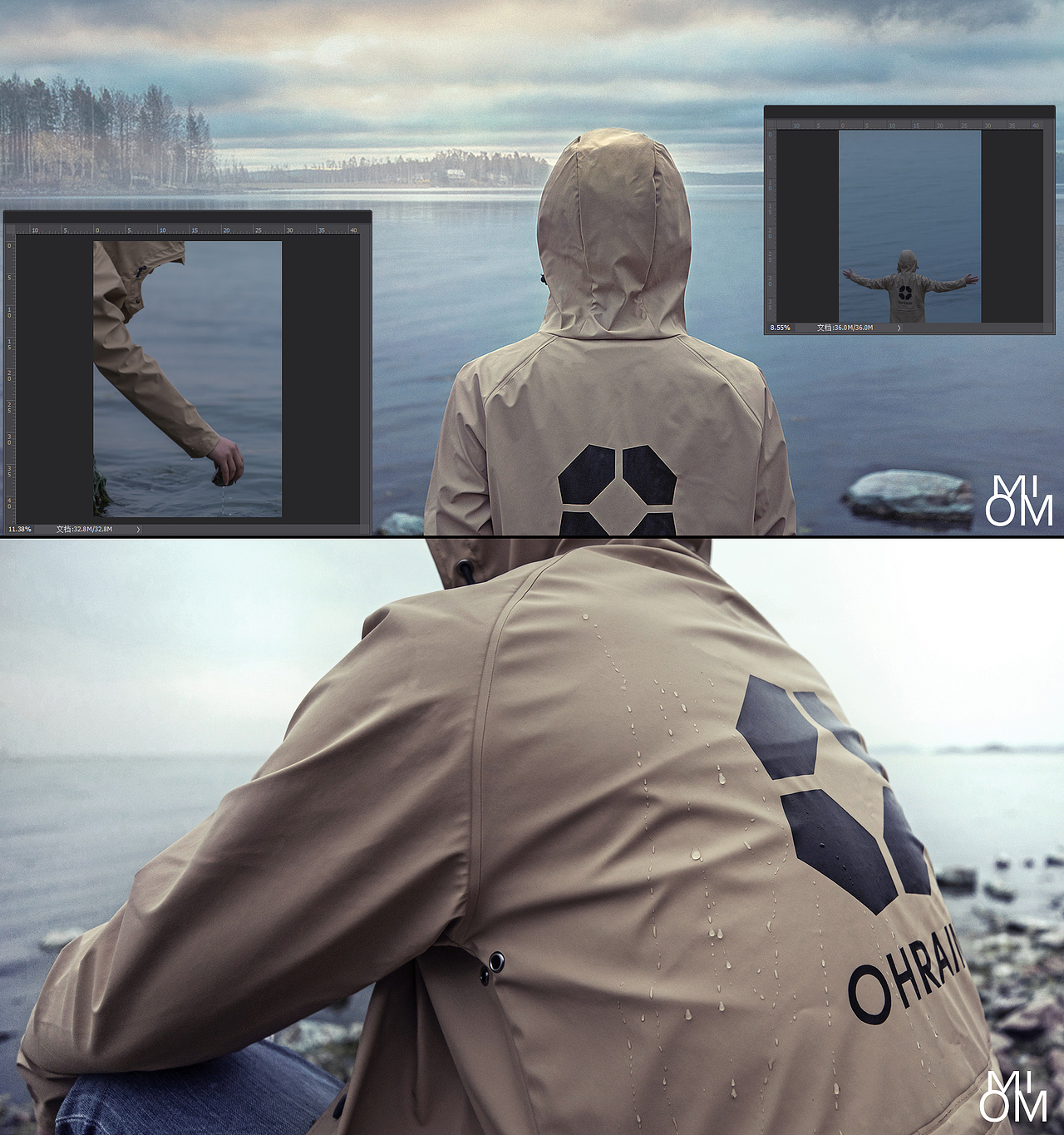 时尚雨衣拍摄(一)