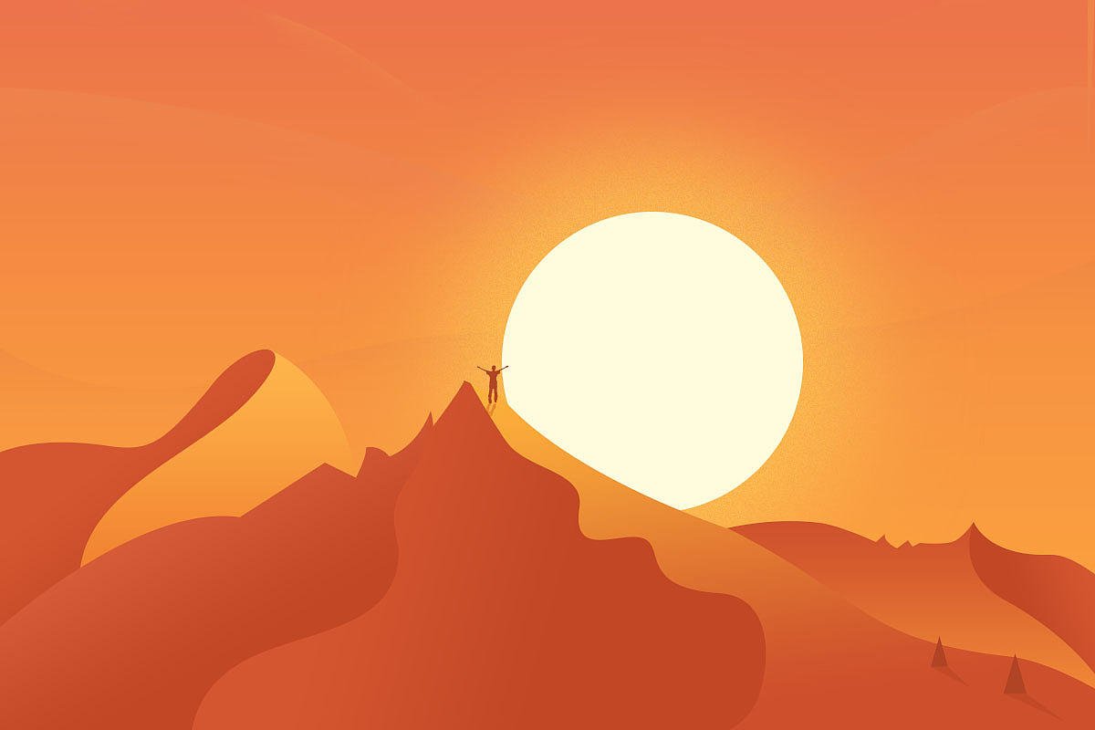 扁平化场景练习（图ZNTAwMjcyNTY=） - 艺术插画 - 站酷设计师有期123原创素材 - 站酷ZCOOL