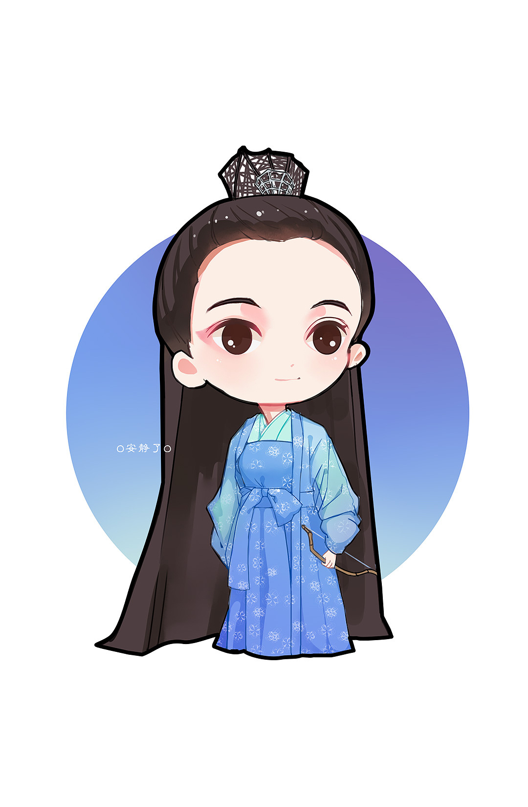 Q版诗诗（图ZMjk1MzQ5NTM2） - 儿童插画 - 站酷设计师o安静了o原创素材 - 站酷ZCOOL