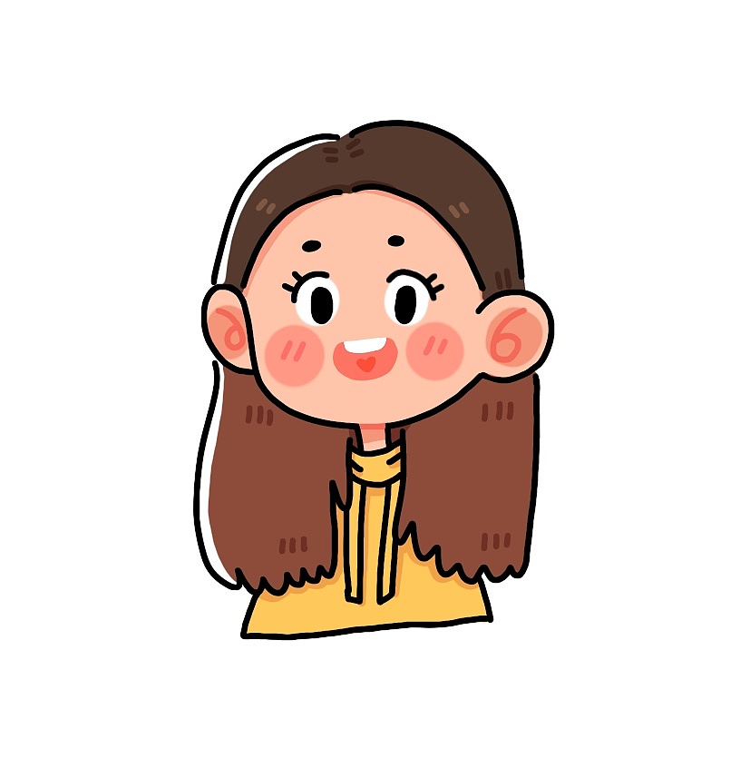 给朋友画的超q小头像 - 原创作品 - 站酷(zcool)