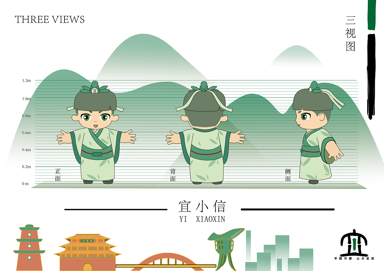 毕业设计\宜宾竹形象设计（图ZMjU5Mjg0NDU2） - IP形象 - 站酷设计师大菠萝先生原创素材 - 站酷ZCOOL