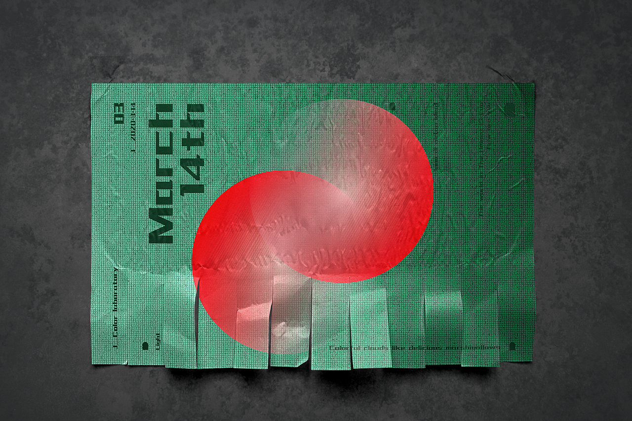 DinLab × Justill海报打卡21天