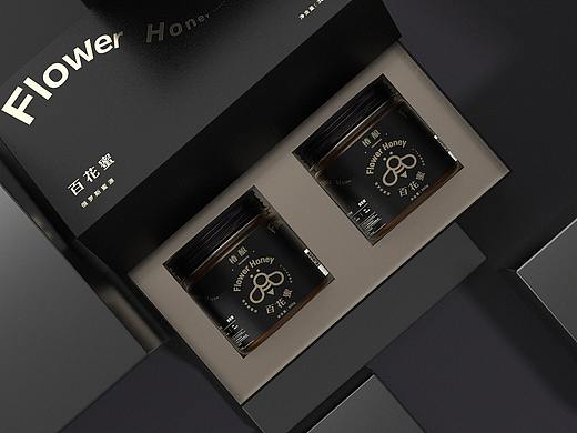 《FlowerHoney-百花蜜》蜂蜜包装/食品包装