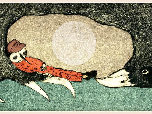 Falcon Moon（个人主页-ZMzMyMTE3Njg=） - 绘本 - 站酷设计师DGiles原创素材 - 站酷ZCOOL