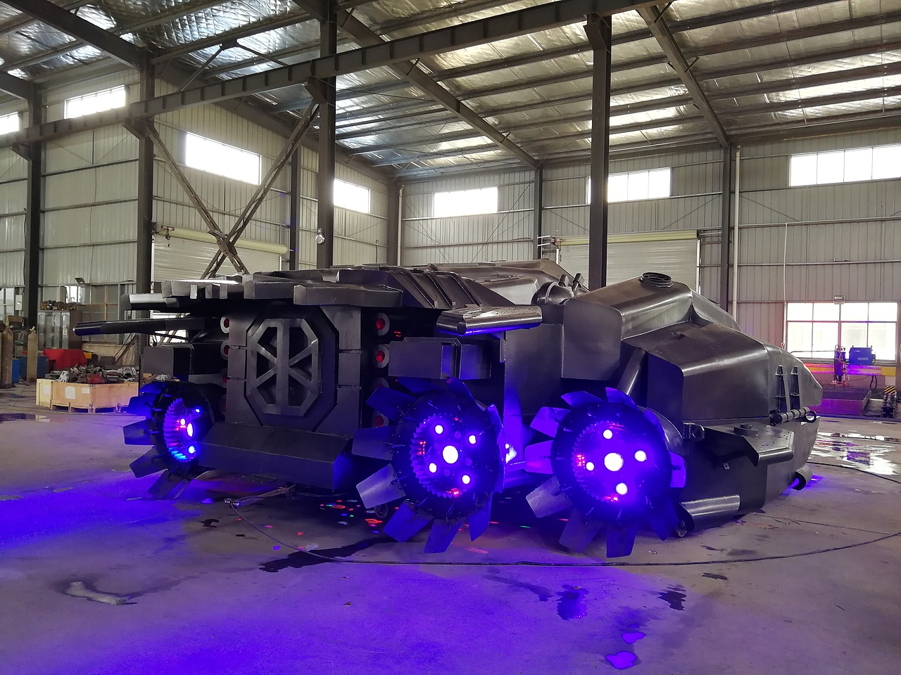 铁的传奇2018新春献礼：49平米方舟号钢铁智能模型问世（图ZMTA2NDc0NDIw） - 工艺品设计 - 站酷设计师铁的传奇原创素材 - 站酷ZCOOL