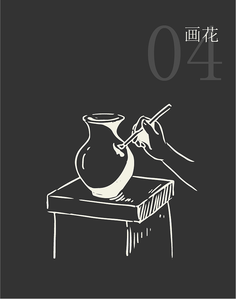 陶瓷的烧制过程（图ZMjY2MjcwNDIw） - 商业插画 - 站酷设计师IDEAFUSION原创素材 - 站酷ZCOOL