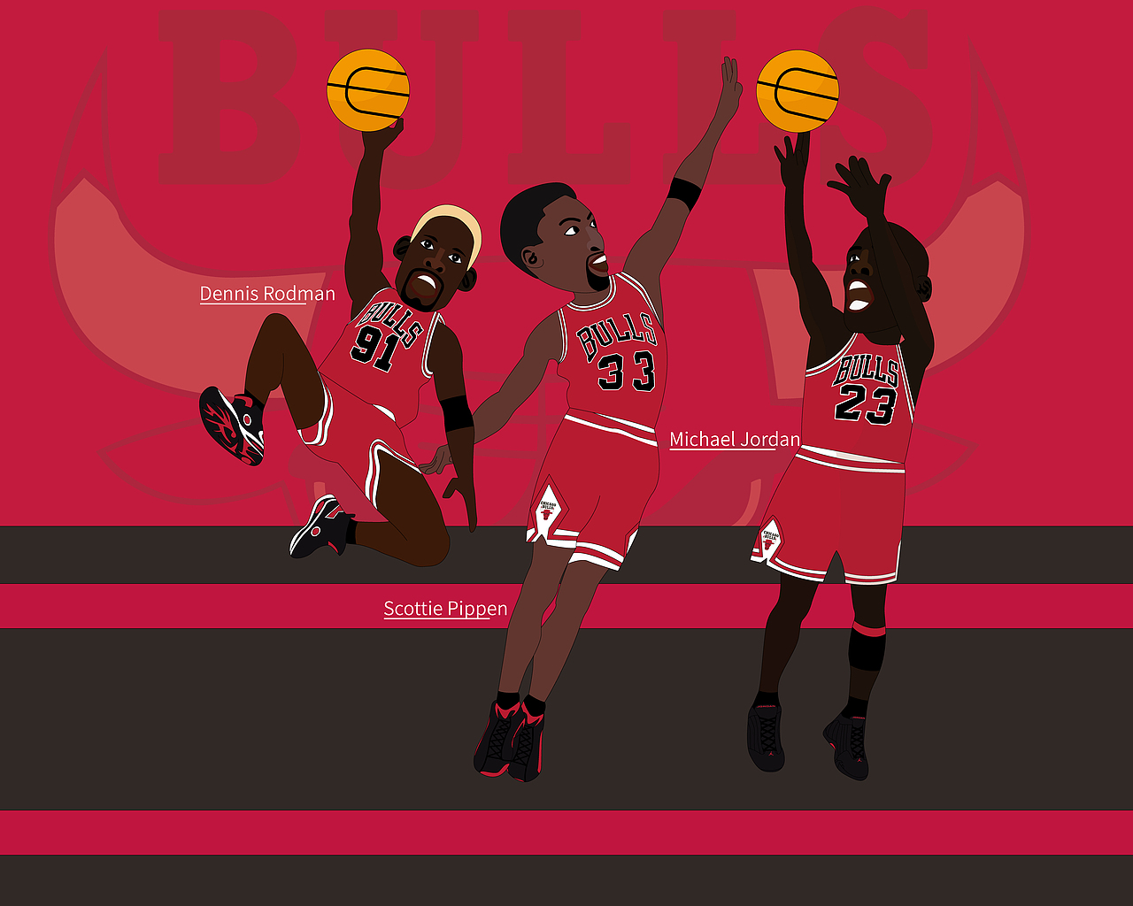 nba冠军组合之芝加哥公牛队三巨头