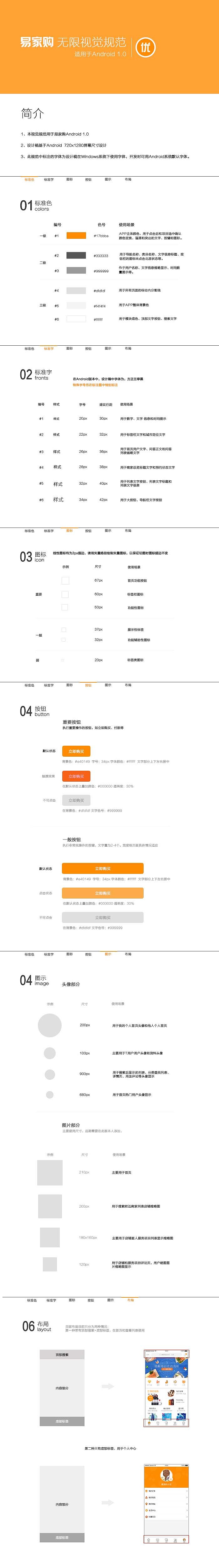 UI设计规范（图ZNzY2ODA3MjA=） - 其他UI - 站酷设计师兜兜兜儿原创素材 - 站酷ZCOOL