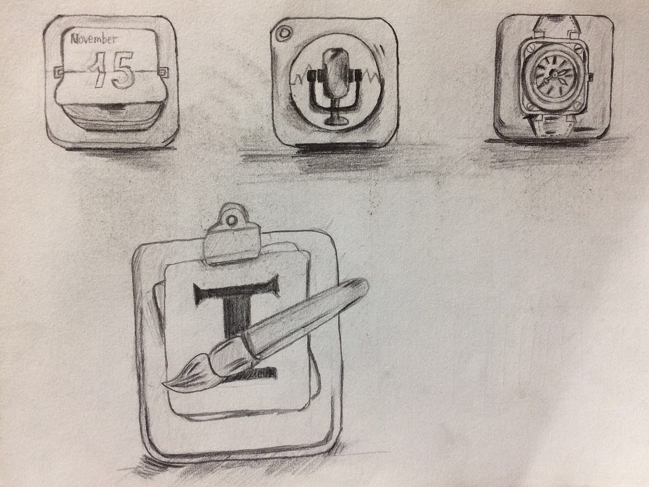 平常练习 素描（图ZNzYyNTc2NzY=） - 绘画 - 站酷设计师八两月牙原创素材 - 站酷ZCOOL