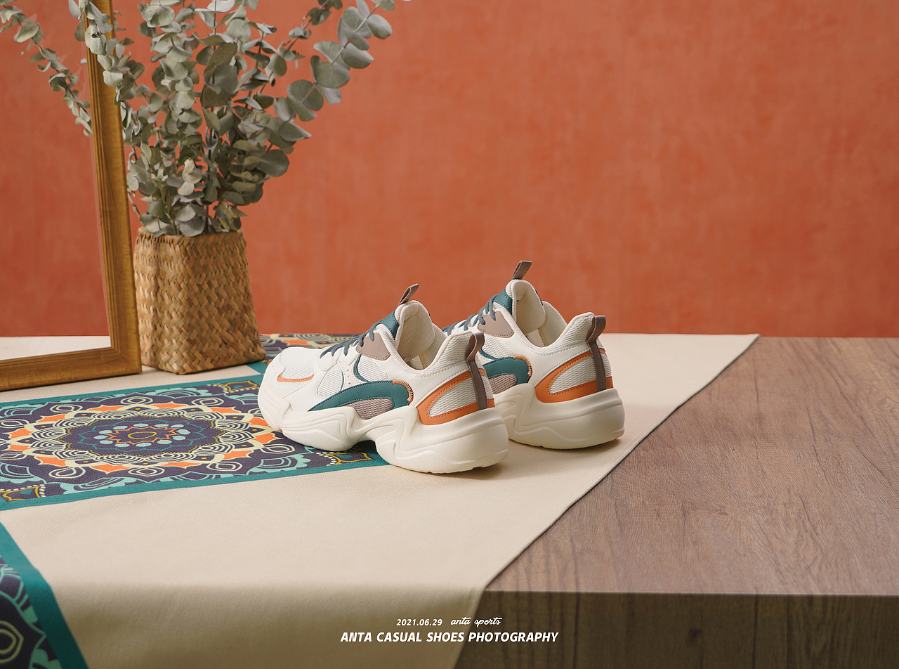 安踏男子老爹鞋静物摄影 产品拍摄 场景搭建（图ZMjY3MzM1NjI4） - 产品摄影 - 站酷设计师博纳罗蒂i原创素材 - 站酷ZCOOL