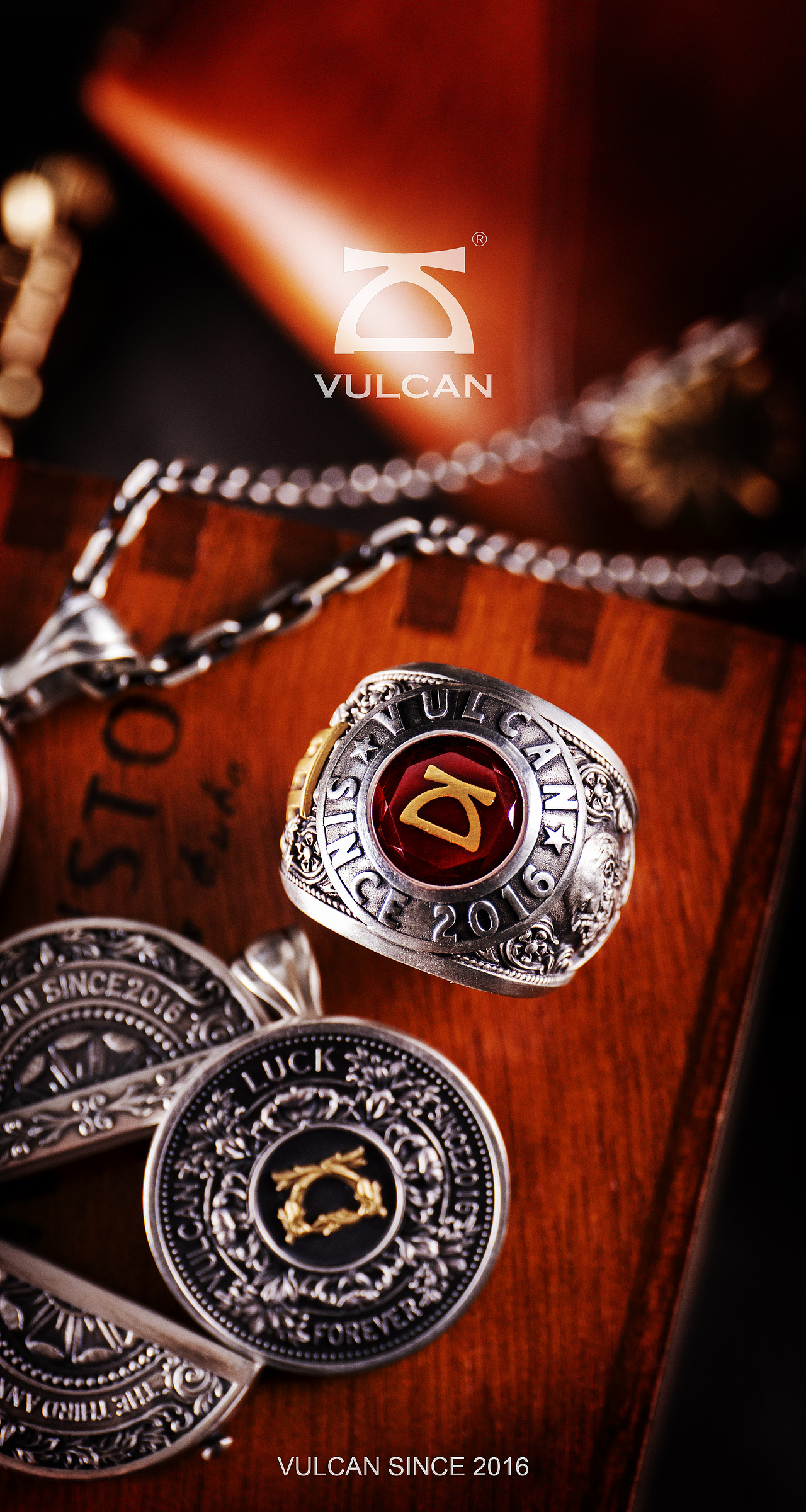 伏尔甘三周年纪念戒指