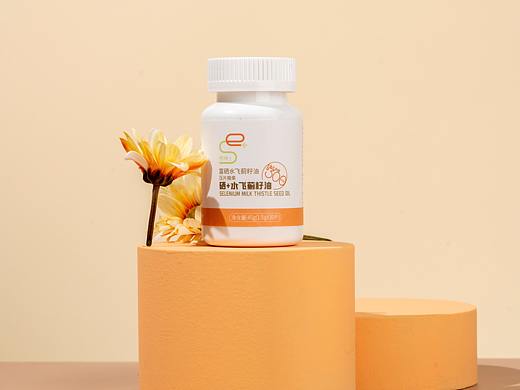 富硒水飞蓟籽油压片糖果