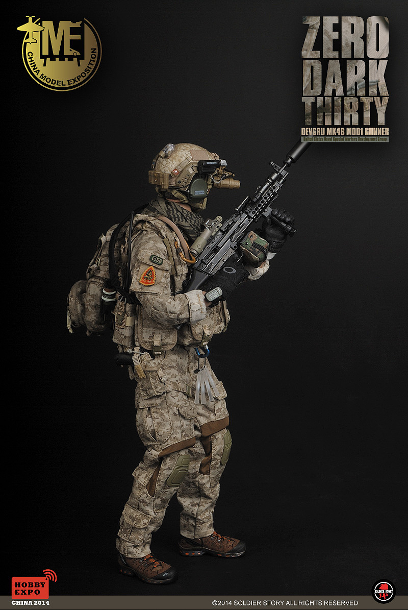 美军DEVGRU- MK46 MOD1机鎗手 -猎杀本拉登（图ZMTExMDE5MTgw） - 手办/模玩 - 站酷设计师SoldierStory原创素材 - 站酷ZCOOL