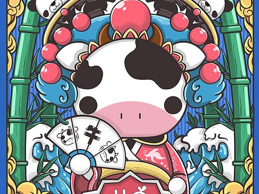 PAHOER国潮系列KV海报/手机壁纸