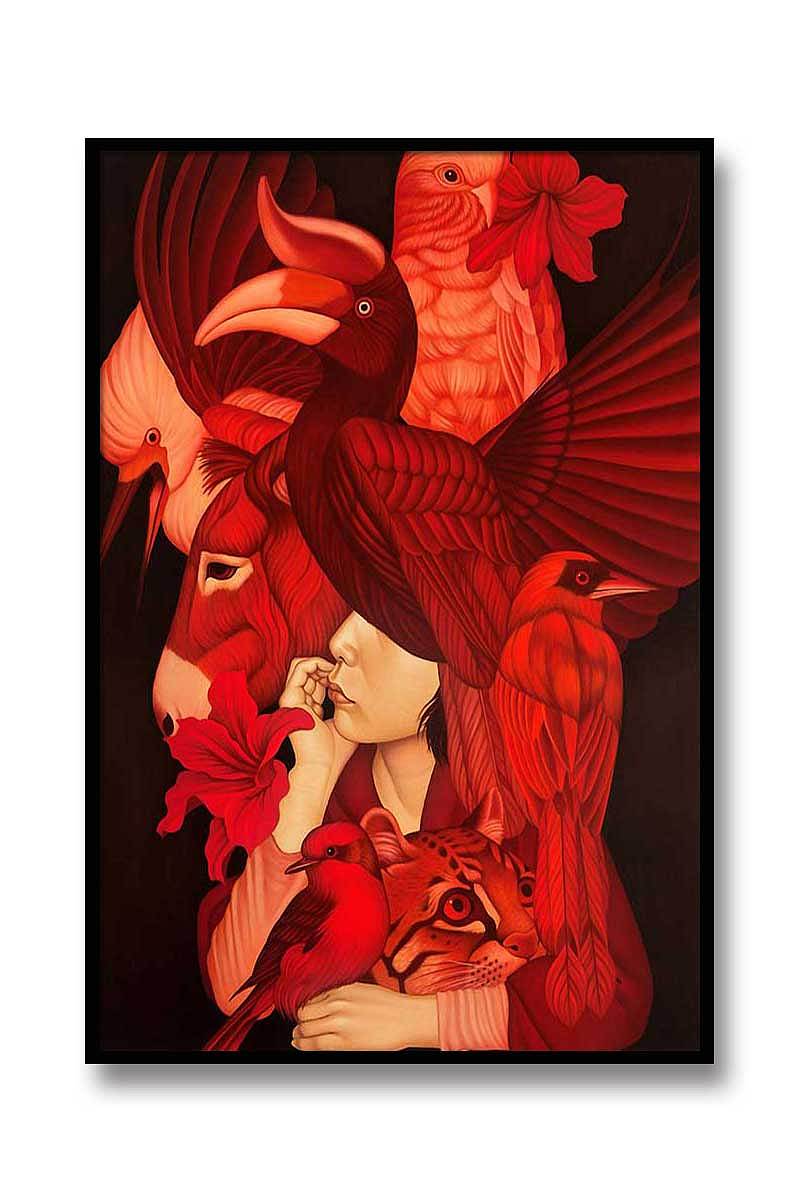 几张天马行空抽象动物图