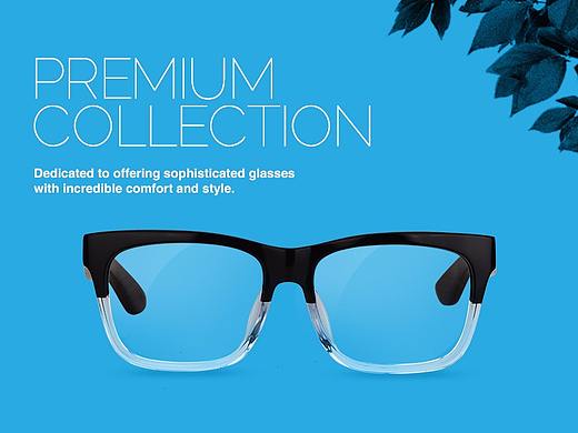 一组眼镜电商banner