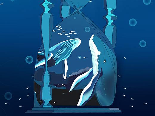 海底沙漏（个人主页-ZNTA4NDU3MDQ=） - 创作习作 - 站酷设计师一只梓柒染原创素材 - 站酷ZCOOL