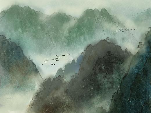 水墨山水练习