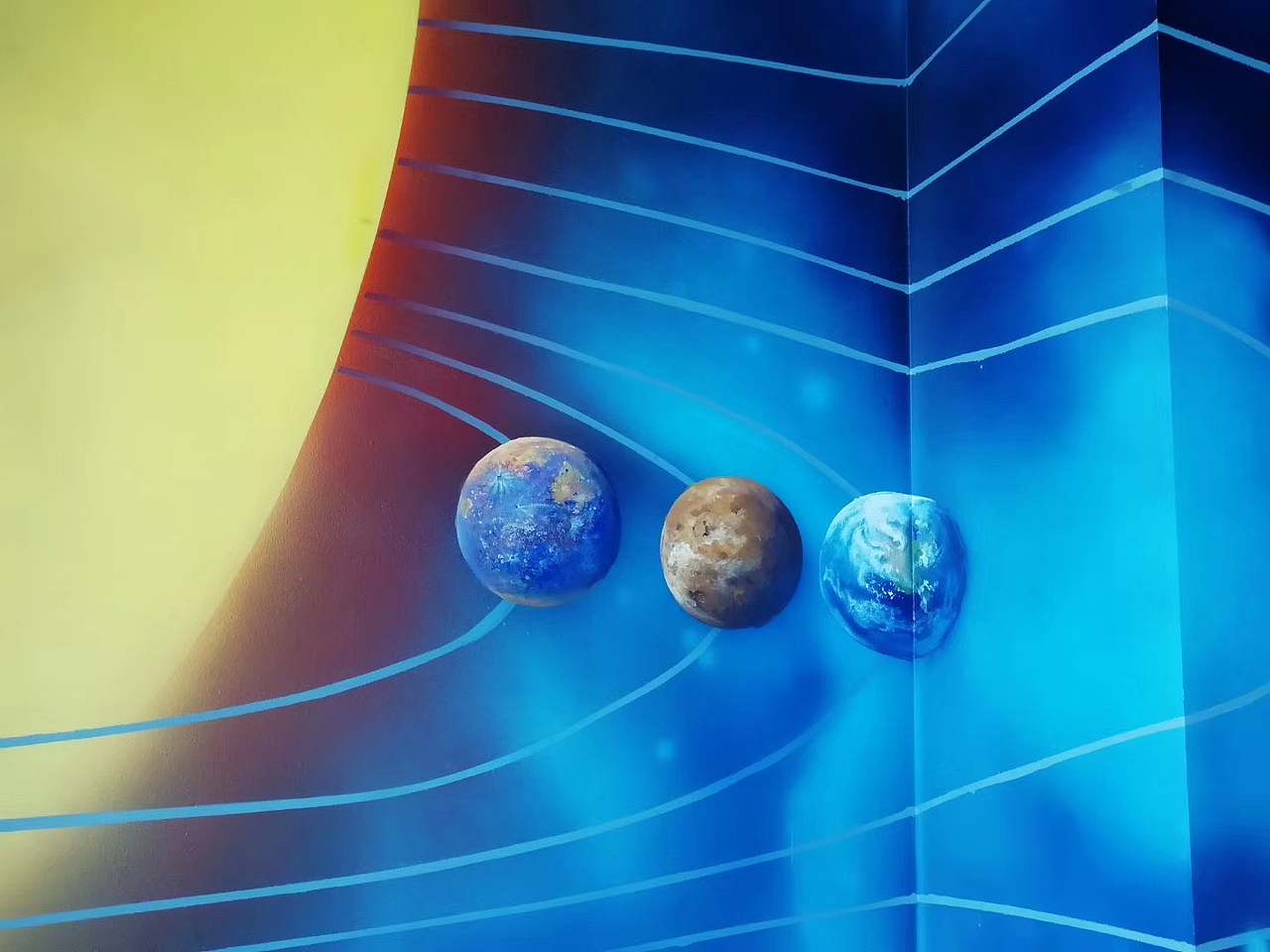 彩绘星空画（图ZMTM5ODUyMzA4） - 新锐潮流插画 - 站酷设计师海南壁画墙绘原创素材 - 站酷ZCOOL