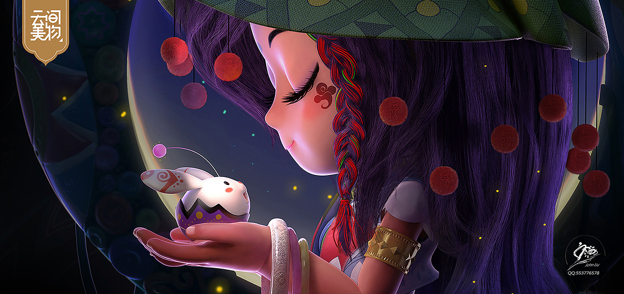 云间美物美宣海报-祈祷少女（图ZODA4MDY0NDA=） - 人物/生物 - 站酷设计师Seawayer原创素材 - 站酷ZCOOL