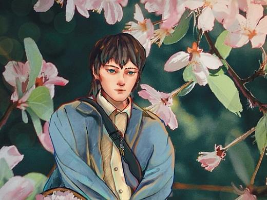 花儿与少年插画创作（个人主页-ZNTg1NjcwNDg=） - 创作习作 - 站酷设计师不知道叫什么老师原创素材 - 站酷ZCOOL