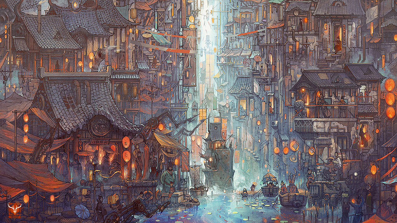 出云志-天工青阳(图ZNTM0ODI5NzY=) - 概念设定 - 站酷设计师TRYLEA原创素材 - 站酷ZCOOL