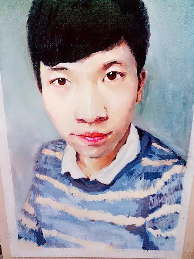 自画像 哈尔滨师范大学美术学院 美术学类