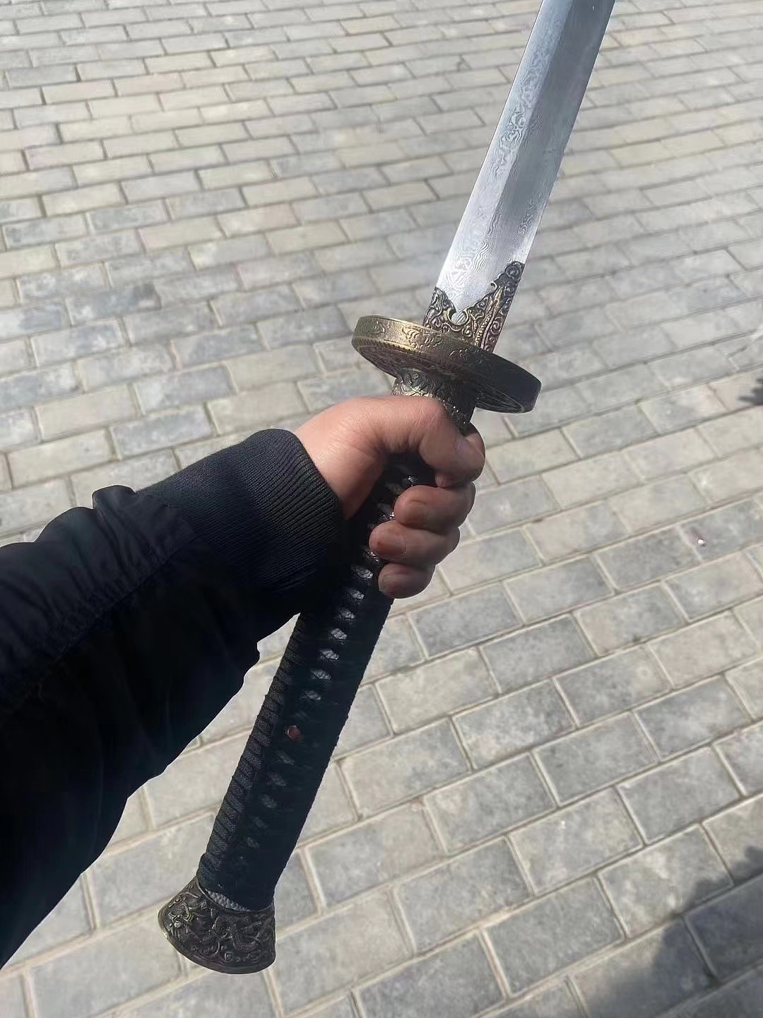 0举报2分享原创作品手工艺其他手工艺和风堂美术刀剑铜装百炼钢明长刀