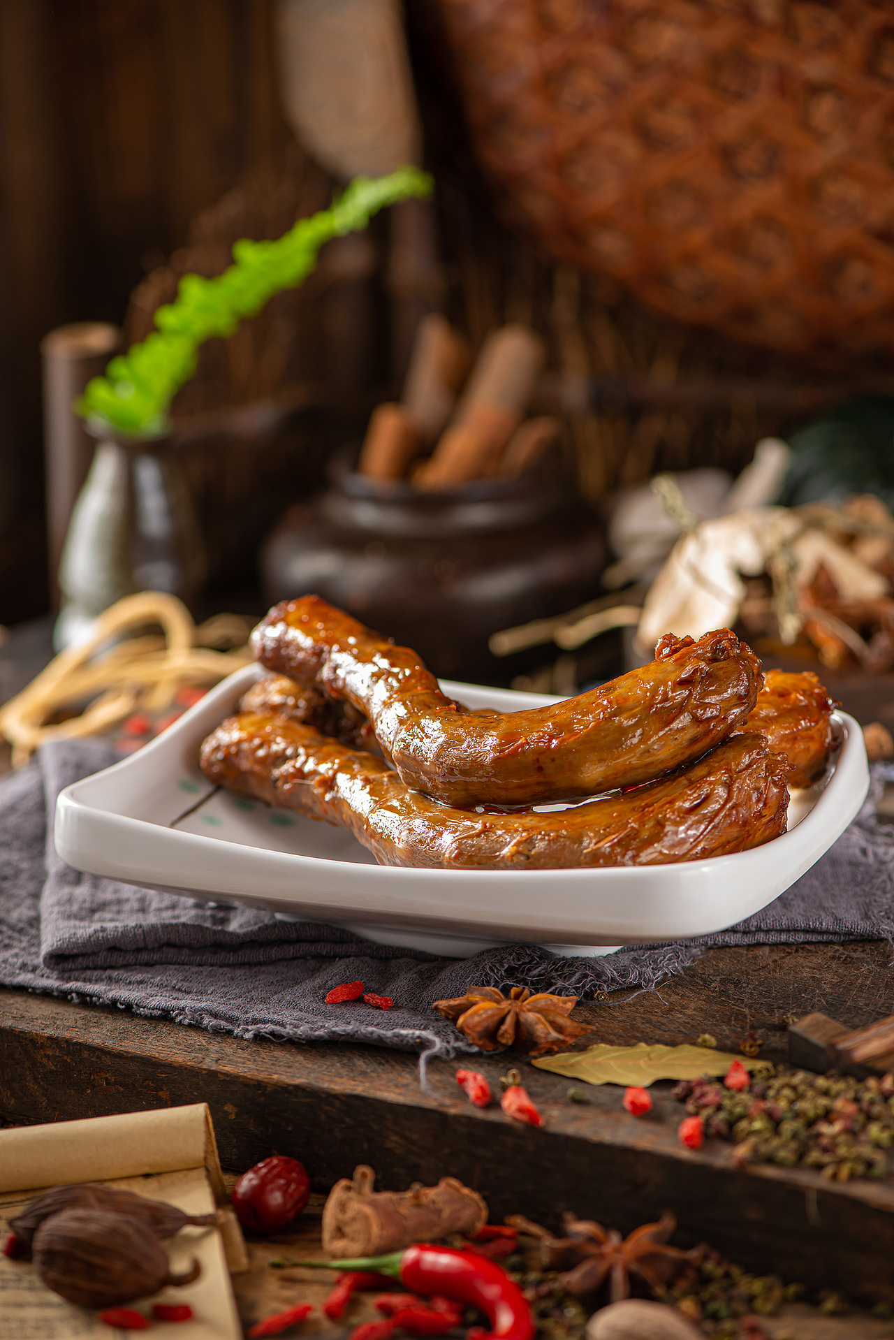 江边城外旗下热卤品牌，本弄鲜卤现捞产品拍摄（图ZMjU2NTI1NTY4） - 美食摄影 - 站酷设计师映山视觉原创素材 - 站酷ZCOOL