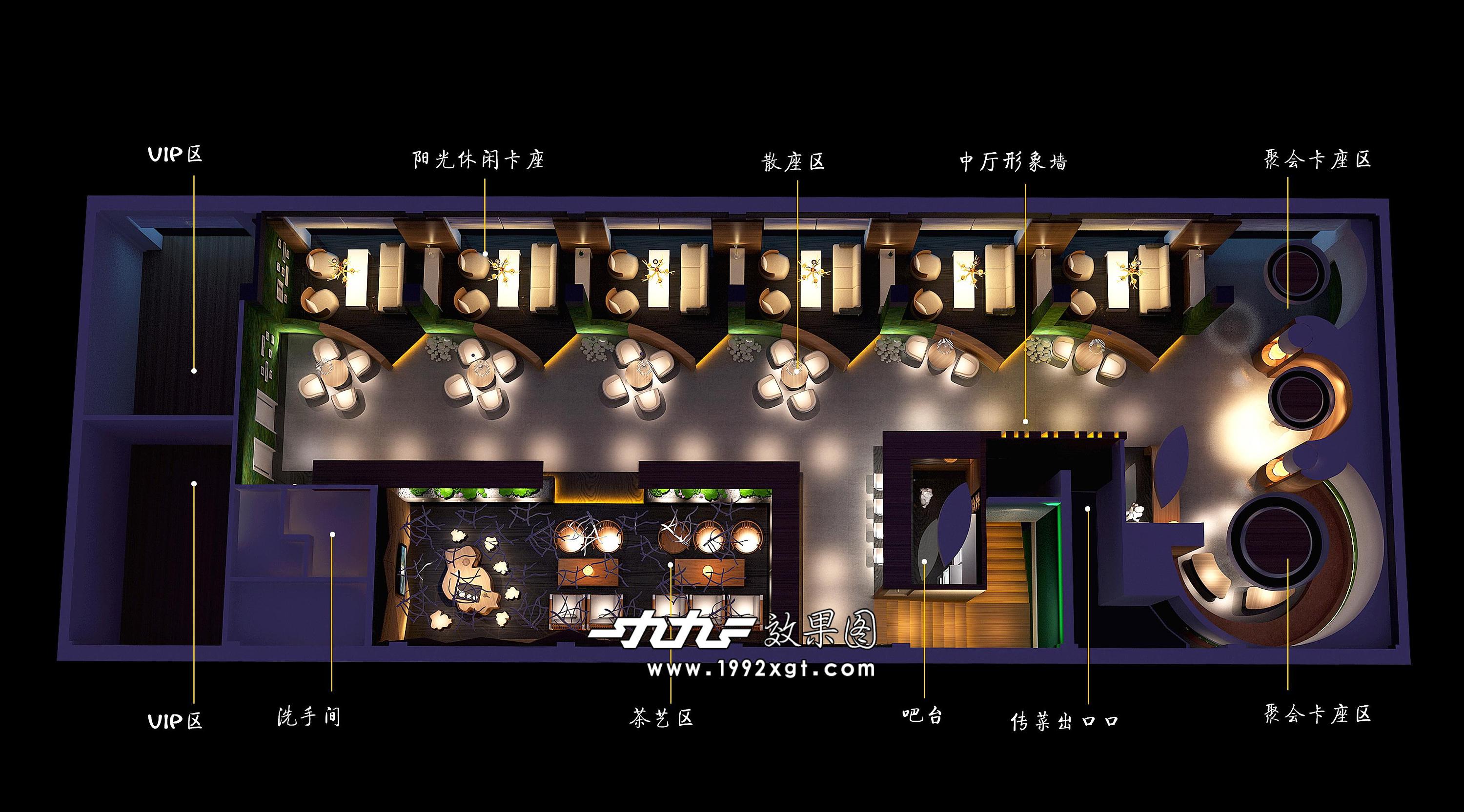 1992-餐饮店鸟瞰图