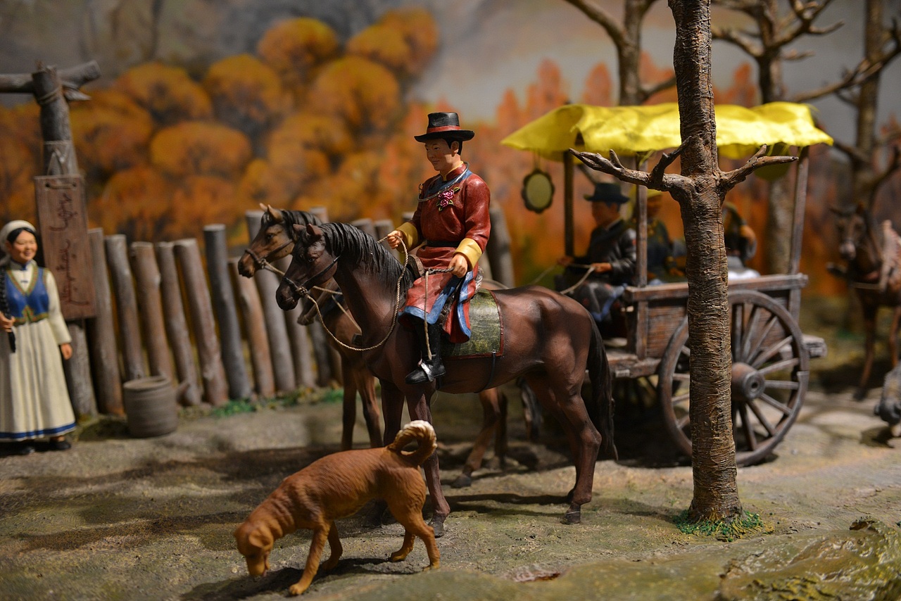 56个民族婚俗微雕2