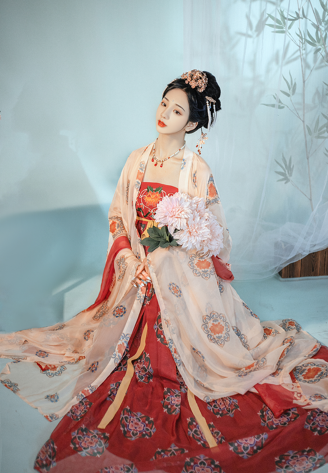 【红颜】唐风汉服中国风柯子裙唐制