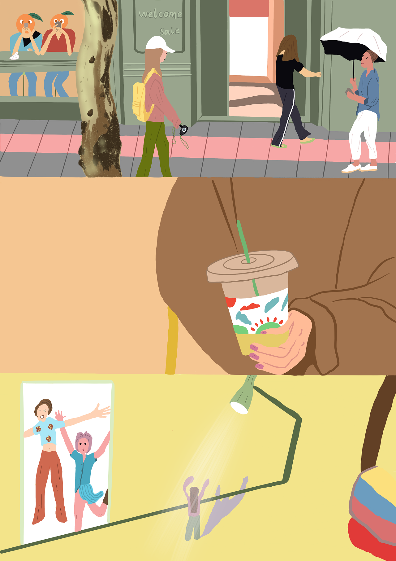 日常生活看到的小碎片,简简单单,普普通通