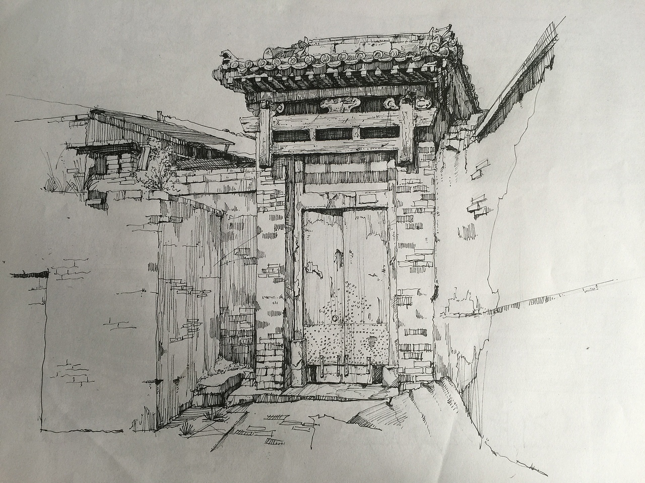 山西写生（图ZNjE0MDQ5MzY=） - 创作习作 - 站酷设计师MOYUdesign原创素材 - 站酷ZCOOL