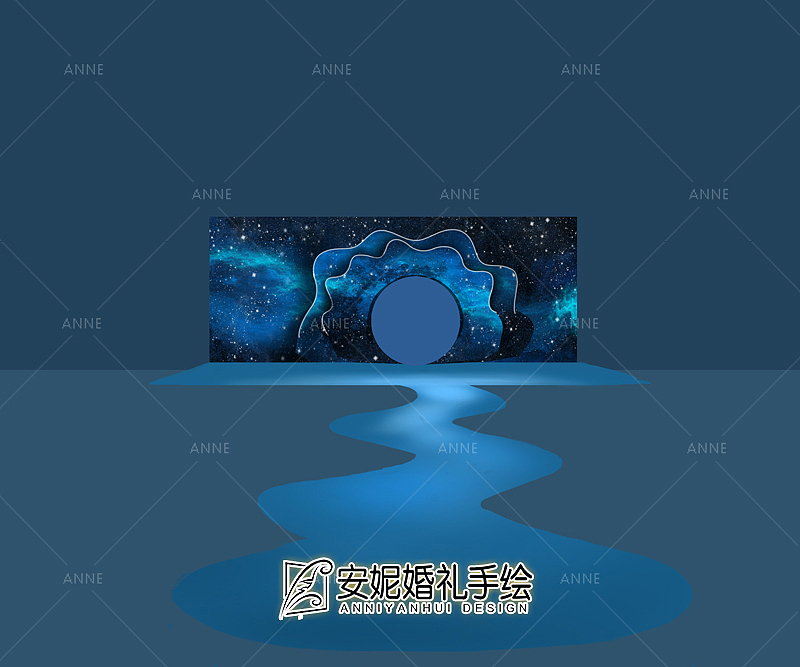 流年 | 安妮婚礼手绘（图ZMTU2MTIyMzMy） - 舞台美术 - 站酷设计师安妮婚礼手绘原创素材 - 站酷ZCOOL