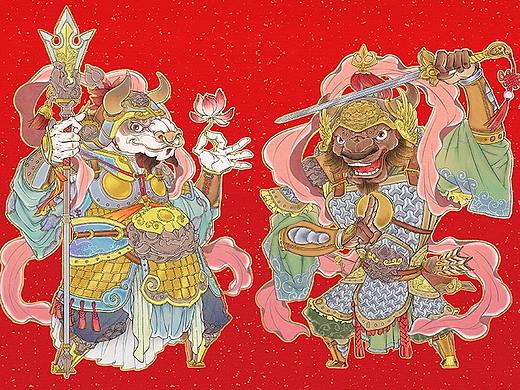 辛丑门神~刷刷存在