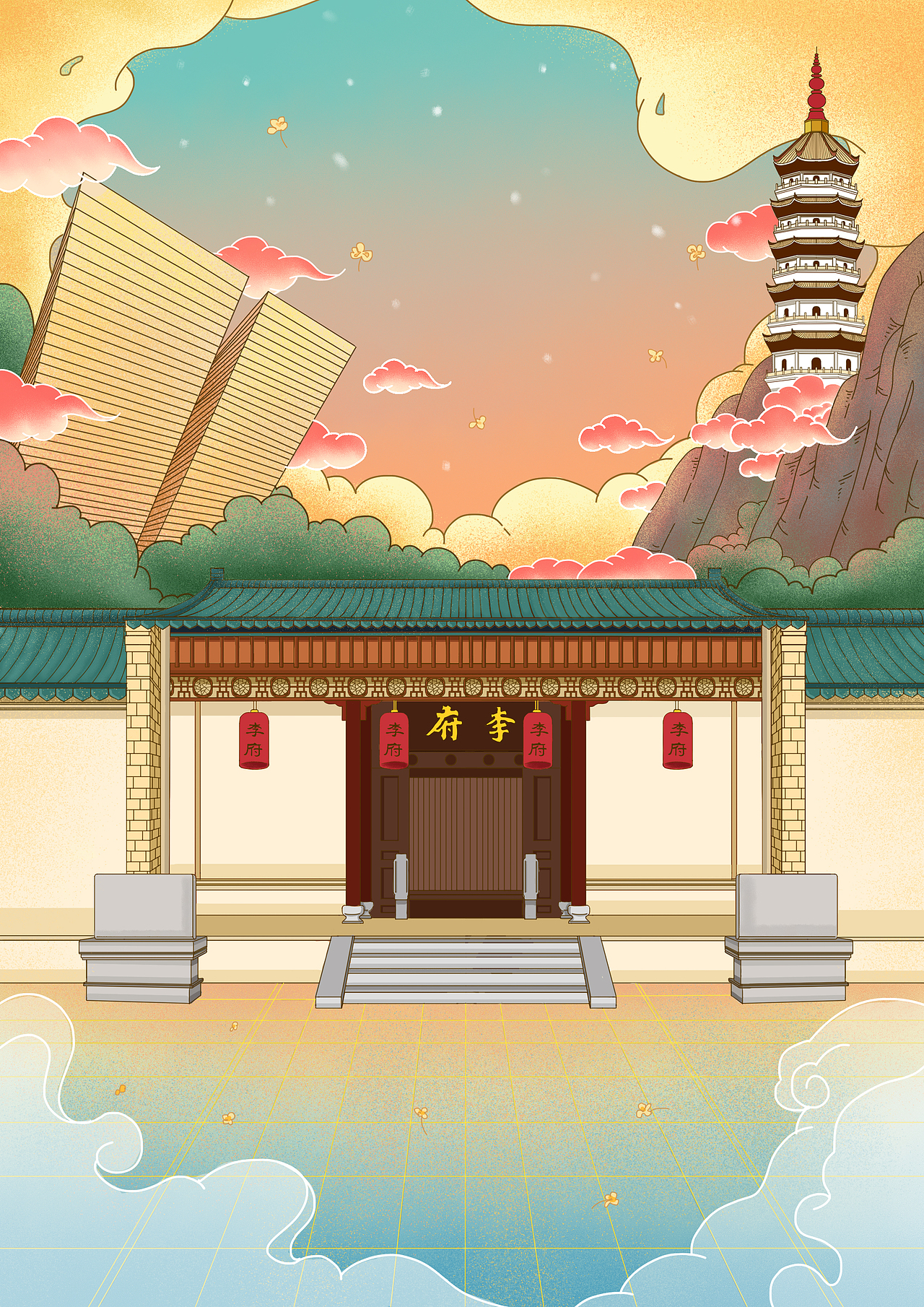 《你好,合肥!》城市插画