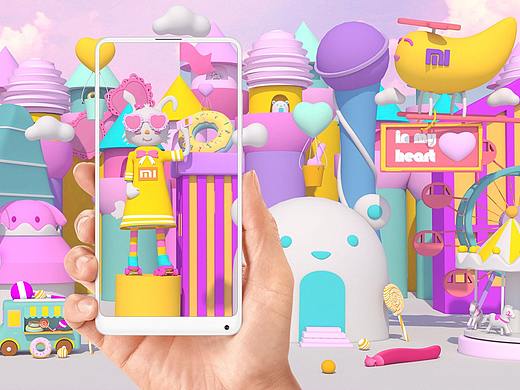 小米MIX2全面屏设计大赛