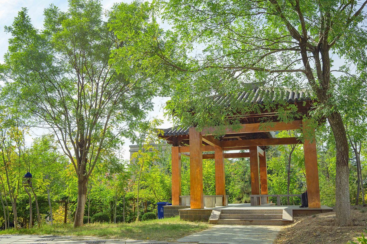 济南大学风景照片