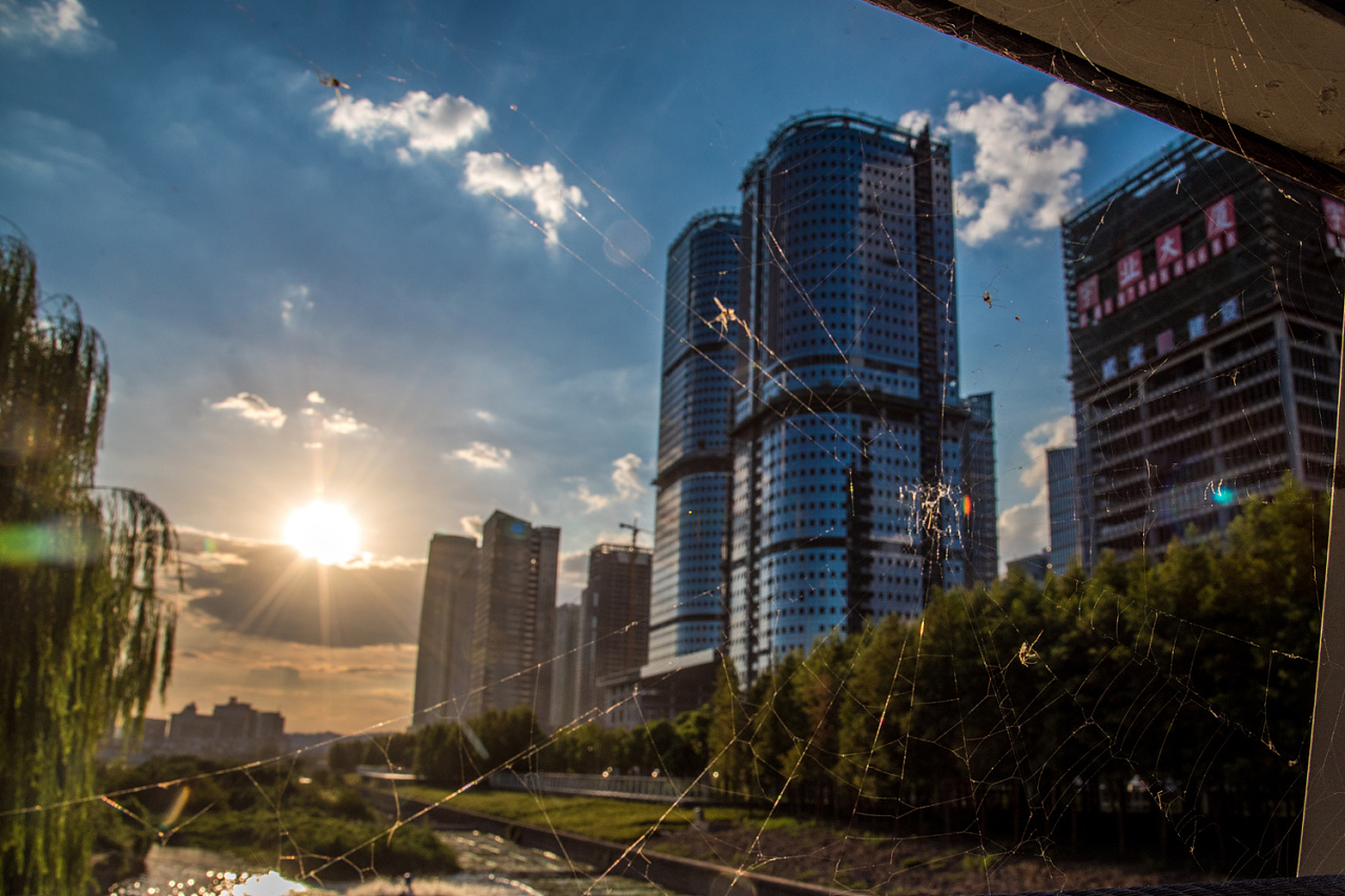 初试风光摄影——义乌新光汇