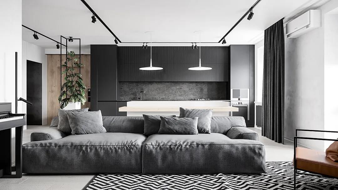 木质感与绿植的点缀,打造端庄清新的美!