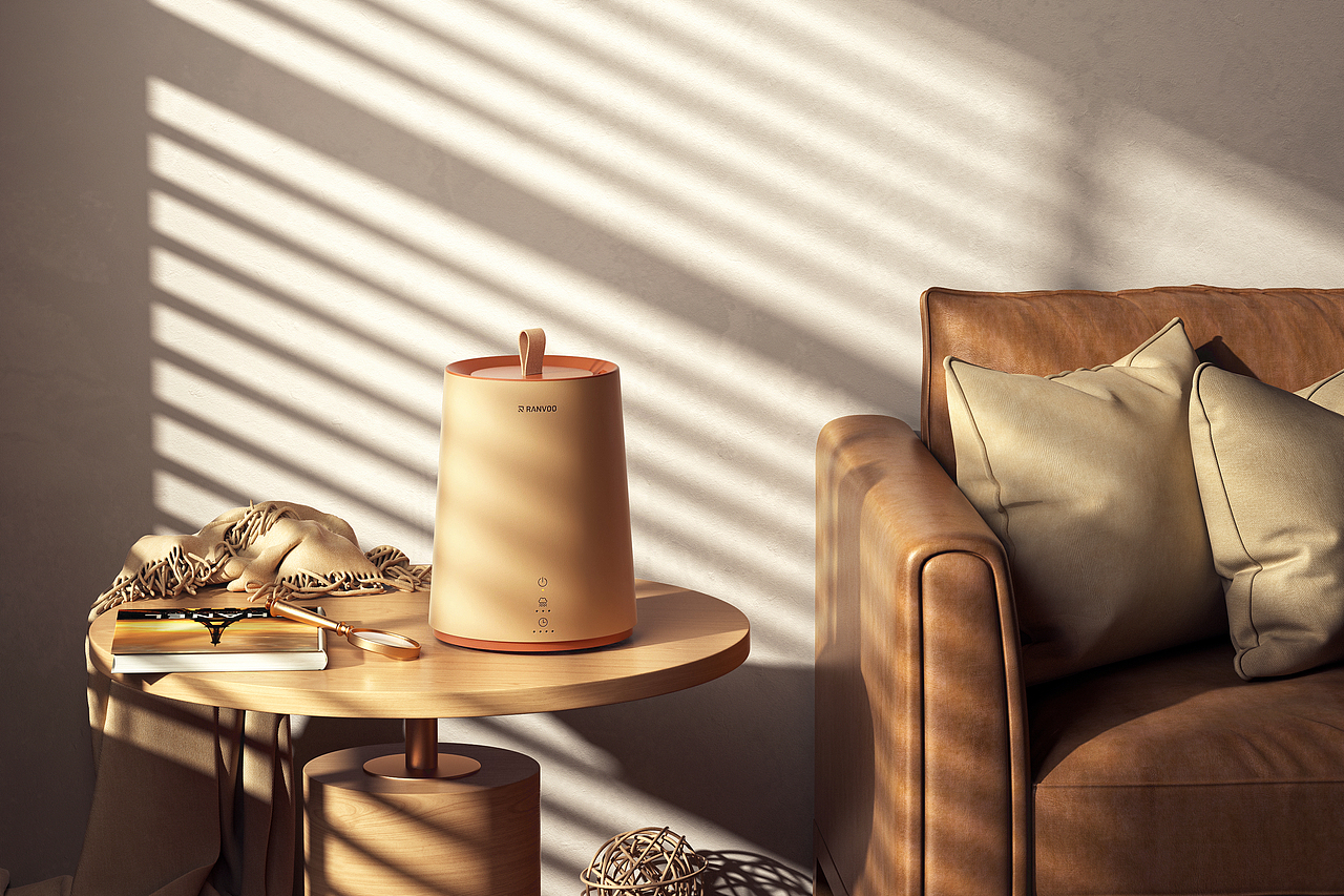 产品渲染(加湿器 吹风机 电动牙刷)