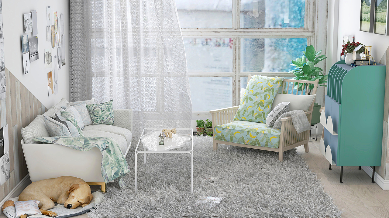 抹茶之家2|空间|家装设计|陆莎_原创作品-站酷zcool